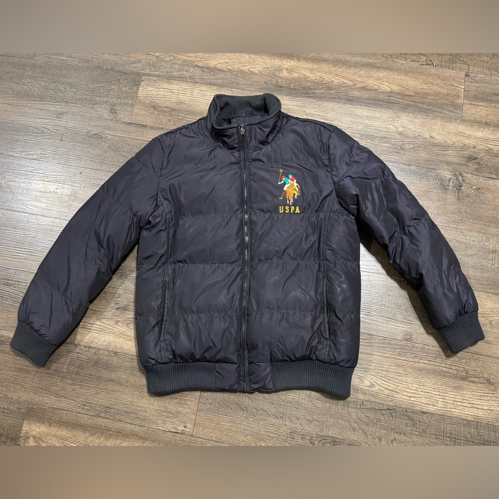 U.S. Polo Assn. Black Puffer Jacket
